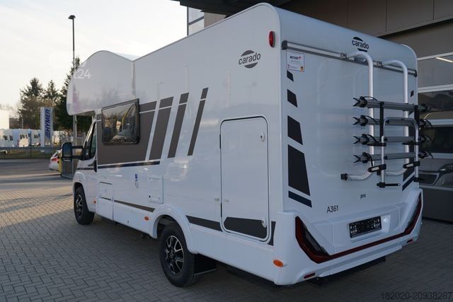 Alkóvos lakókocsi CARADO A 361 Pro (46) SAT, Navi, Stützen