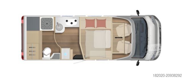 Teilintegriertes Wohnmobil BÜRSTNER Lyseo TD 684 G Harmony Line (25) Maxi 180 PS Aut