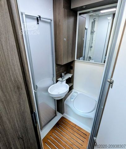 Daļēji integrēta kemperis CARADO T 135 Pro+ AUTOMATIK, HUBBETT, NAVI, RFK