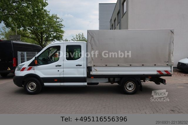 Camion bâché FORD Transit Pritsche 350 L5 Plane Doppelkabine AHK