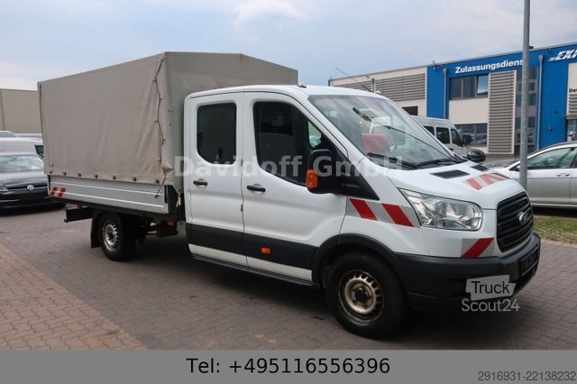Camion bâché FORD Transit Pritsche 350 L5 Plane Doppelkabine AHK
