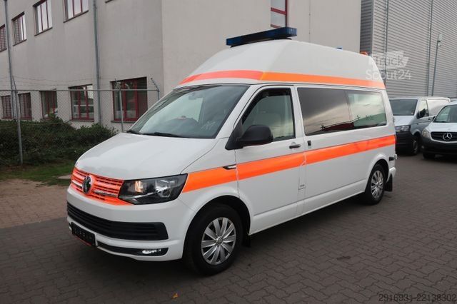 Feuerwehrfahrzeug VOLKSWAGEN T6 KTW Hochdach lang 1. Hand/ SHZ / Fzg. Nr:A1