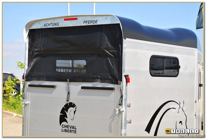 Paardentrailer Cheval Liberté Touring Jumping Sattelkammer V1 2600 kg