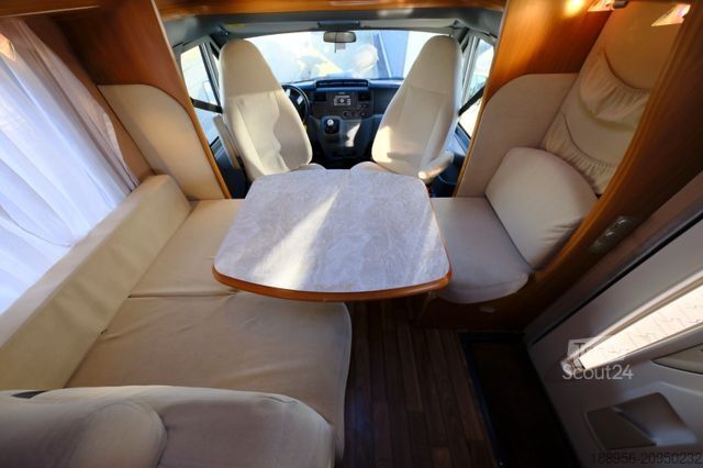 Halvintegrerad husbil HOBBY Siesta T 600 GFLC/Festbett/Garage/Klima/Markise