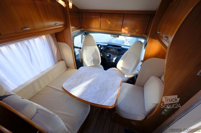 Halvintegrerad husbil HOBBY Siesta T 600 GFLC/Festbett/Garage/Klima/Markise