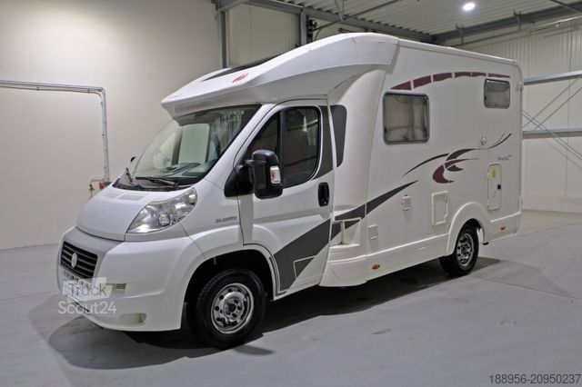 Pusiau integruotas kemperis EURAMOBIL Profila T 590 FB/1.Hand/Festbett/Klima/Markise