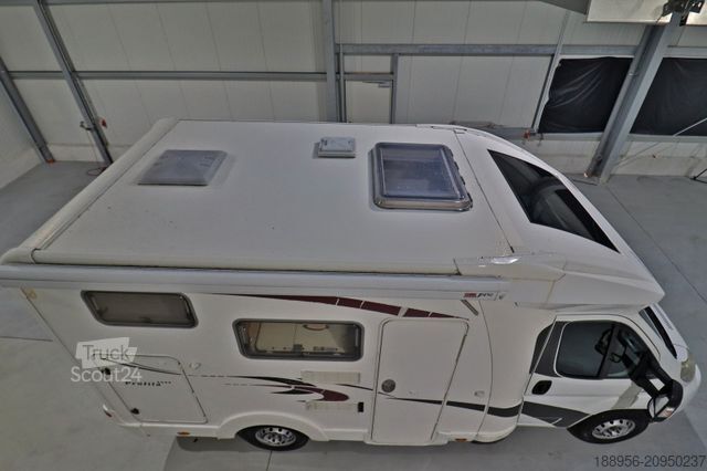 Pusiau integruotas kemperis EURAMOBIL Profila T 590 FB/1.Hand/Festbett/Klima/Markise