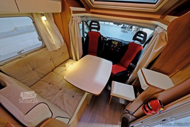 Pusiau integruotas kemperis EURAMOBIL Profila T 590 FB/1.Hand/Festbett/Klima/Markise