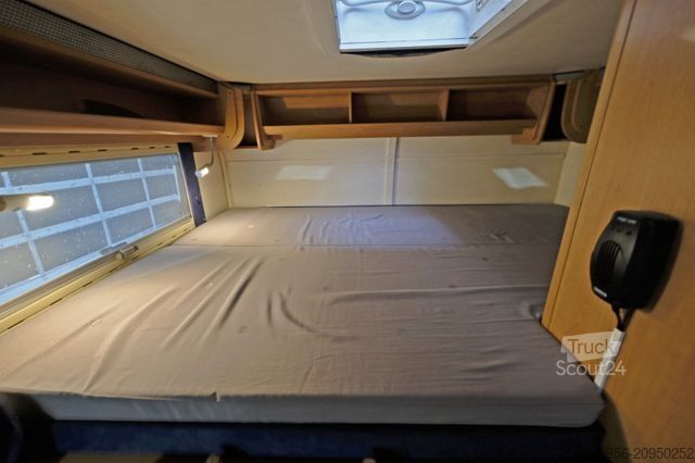 Pusiau integruotas kemperis EURAMOBIL C 662 HB/Festbett/Garage/Klima/Solar/DPF