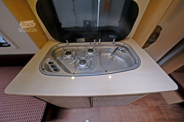 Rulotă BÜRSTNER Premio 490 TL/Einzelbetten/Rundsitzgruppe/Finanz