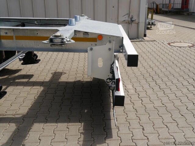 Reboque de chassis intercambiável Fliegl Tandem-Wechselanhänger TWP 180 Standard