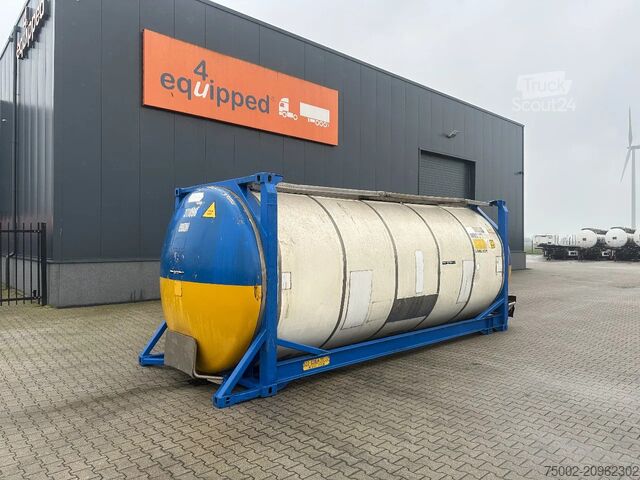 Contenedor cisterna Van Hool 20FT SWAPBODY 30.800L UN PORTABLE T7 ADR+CSC i...