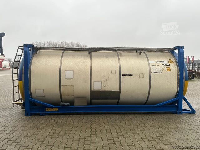 Contenedor cisterna Van Hool 20FT SWAPBODY 30.800L UN PORTABLE T7 ADR+CSC i...