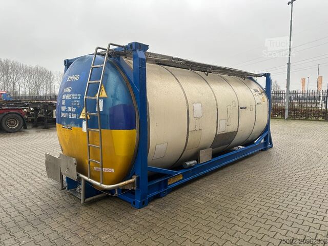 Contenedor cisterna Van Hool 20FT SWAPBODY 30.800L UN PORTABLE T7 ADR+CSC i...