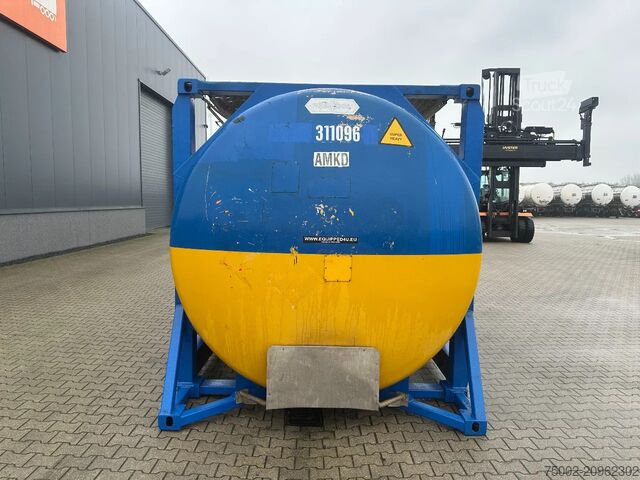 Contenedor cisterna Van Hool 20FT SWAPBODY 30.800L UN PORTABLE T7 ADR+CSC i...