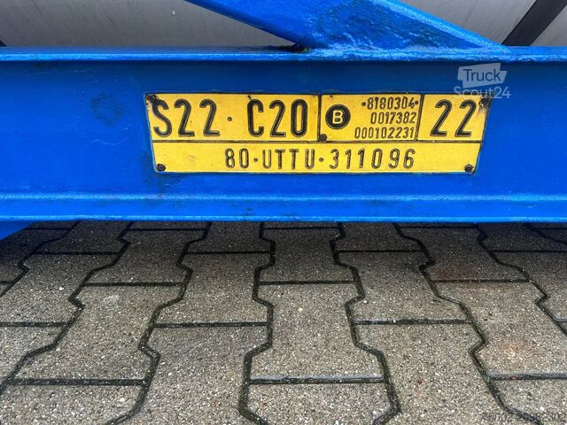 Contenedor cisterna Van Hool 20FT SWAPBODY 30.800L UN PORTABLE T7 ADR+CSC i...