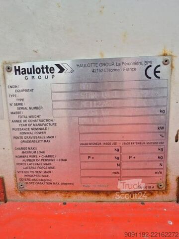 Plate-forme de levage Haulotte STAR 10