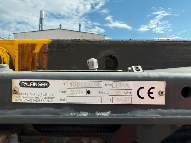 Système de bras à crochet Scania P280 4x2 EURO5 HAKOWIEC Z HDS PALFINGER T15A