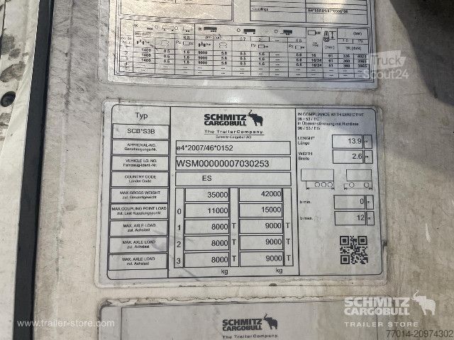 Køletrailer Schmitz Cargobull Trailer Reefer Standard