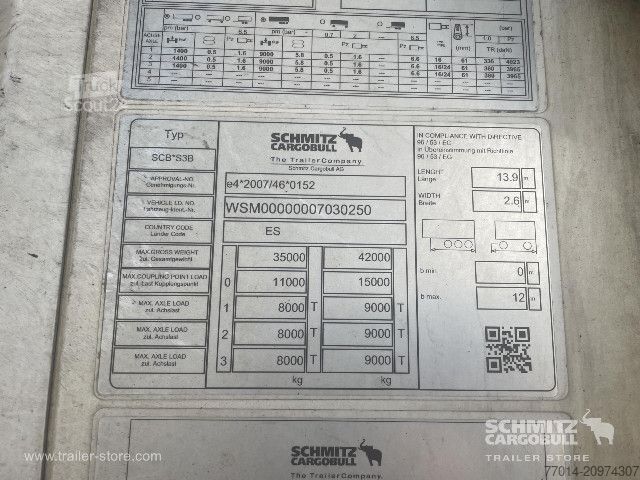 Køletrailer Schmitz Cargobull Trailer Reefer Standard