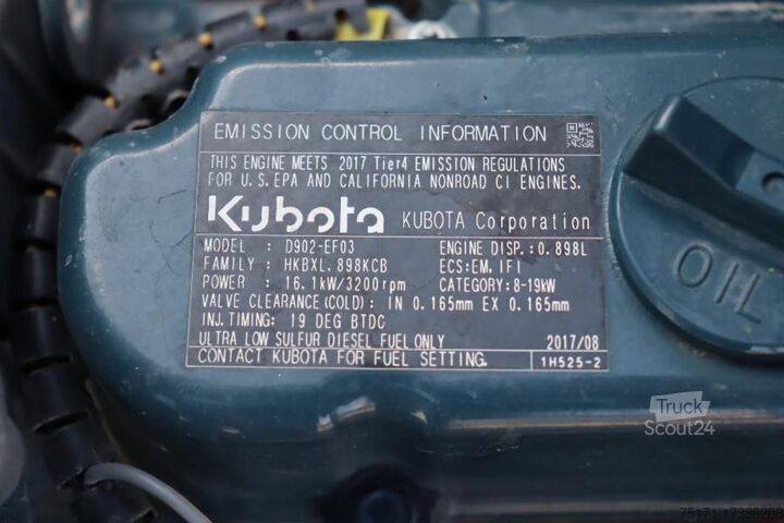 Gelenkteleskoparbeitsbühne Teupen Leo 36t As-Is, 230 V Electric Motor + Diesel, Rubb