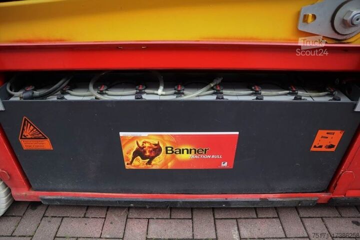 Scissor lift PB LIFT S225-12ES Electric, 4x2 Drive, 22.5m Working