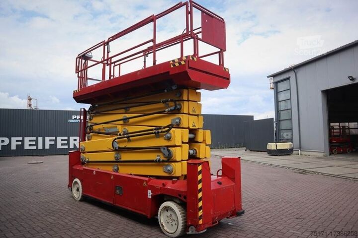 Scissor lift PB LIFT S225-12ES Electric, 4x2 Drive, 22.5m Working