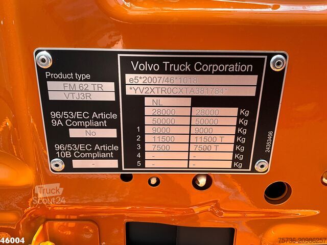 Système de bras à crochet Volvo FM 430 Euro 6 Hyvalift 26 Ton haakarmsysteem