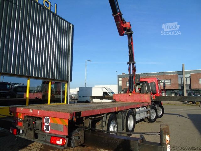 Camion-grue DAF CF 85.510 + FASSI 80TON 6x + 8X2 + EURO 5 + REMOTE