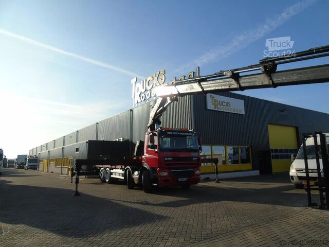 Camion-grue DAF CF 85.510 + FASSI 80TON 6x + 8X2 + EURO 5 + REMOTE