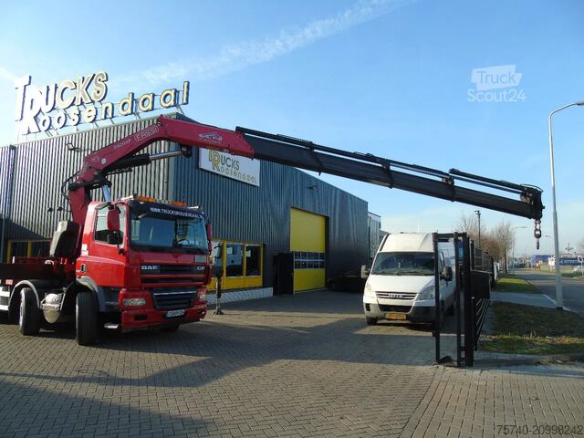 Camion-grue DAF CF 85.510 + FASSI 80TON 6x + 8X2 + EURO 5 + REMOTE