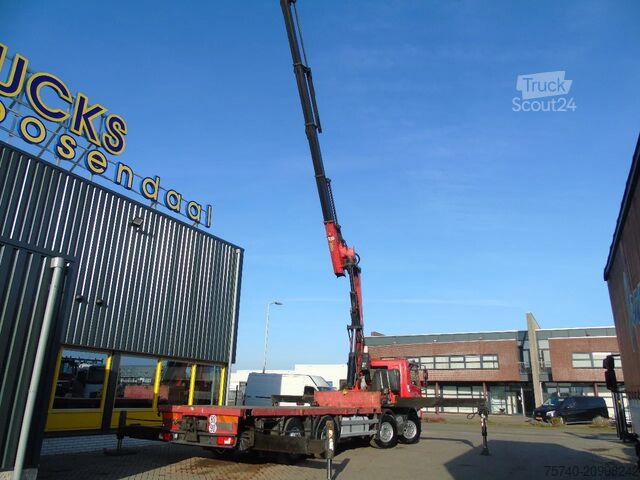 Camion-grue DAF CF 85.510 + FASSI 80TON 6x + 8X2 + EURO 5 + REMOTE