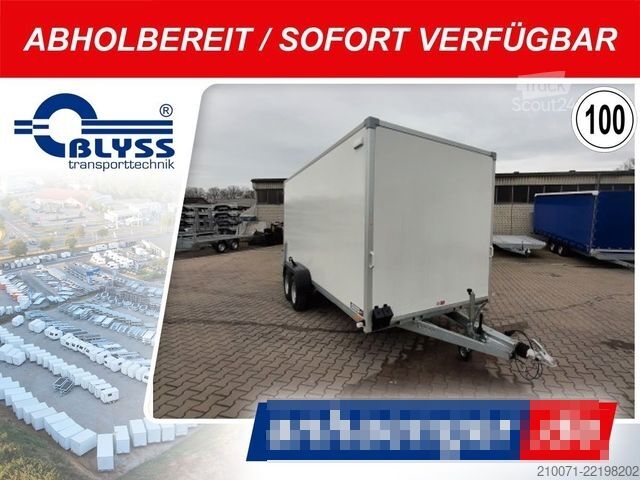 Каросерийно ремарке BLYSS Kofferanhänger Gebraucht 500x200x210cm 3500kg GG