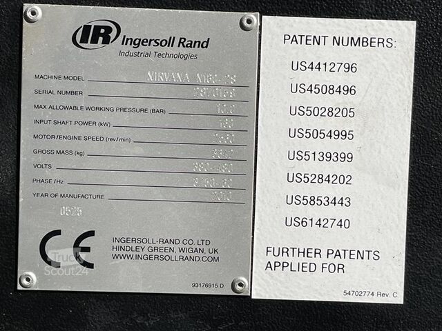компресор холодоагенту Ingersoll Rand N 160 - 2S NIRVANA