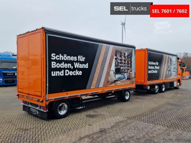 Valníkový nákladní automobil s plachtou MERCEDES-BENZ Actros 2548 / Retarder / Aluklappen / Euro 6E