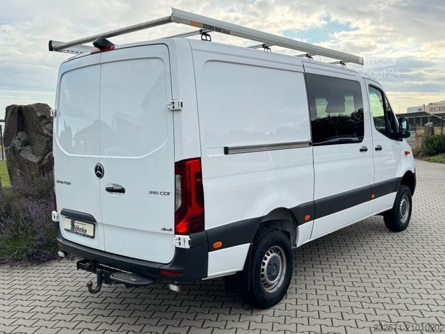 Hög tak skåpbil MERCEDES-BENZ Sprinter III MIXTO 316 CDI 4x4 L2 KAMERA DAB AHK