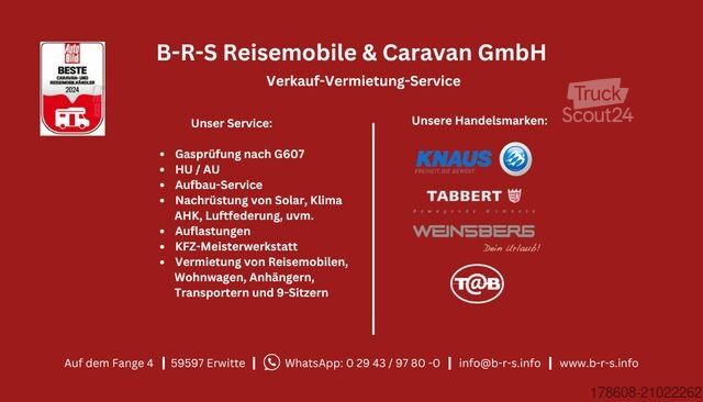 Camping-car semi-intégré WEINSBERG CaraCompact 600 MEG Pepper  Mj 26, Auto,  uvm