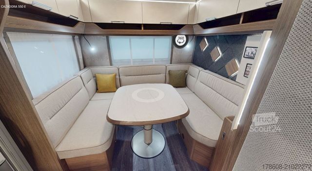 Caravan TABBERT Cazadora 550E, 2to, FBH, NP: über 44t¤