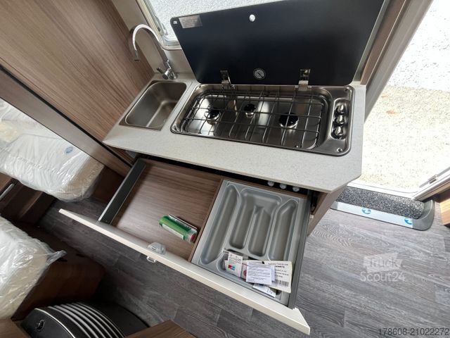 Caravan TABBERT Cazadora 550E, 2to, FBH, NP: über 44t¤