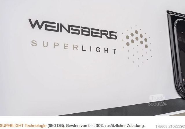 Alkoof camper WEINSBERG CaraHome 650 DG, Isofix, 4 Pakete,  16k off