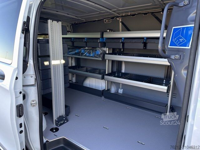 Panelinis furgonas MERCEDES-BENZ Vito 116 CDI Kasten Lang+Sortimo+Navi+Klima+AHK+
