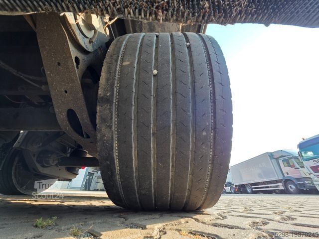 Open oplegger met zeil FLIEGL SDS01 / Hubdach / EDSCHA / Mega / Liftachse
