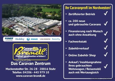 Caravan Fendt Diamant 560 SGW Safety-Paket, Sie sparen €8262,-