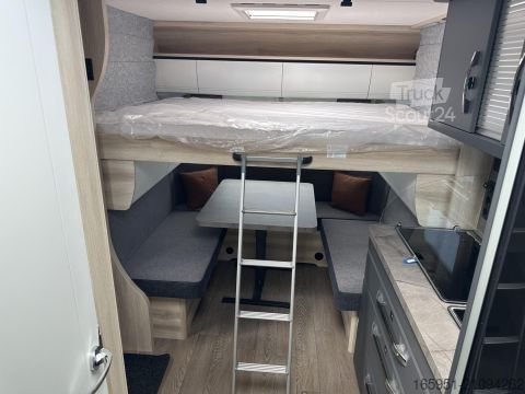 Τροχόσπιτο Hobby De Luxe 515 UHL 2000kgEinzelbettauszugMj.2026