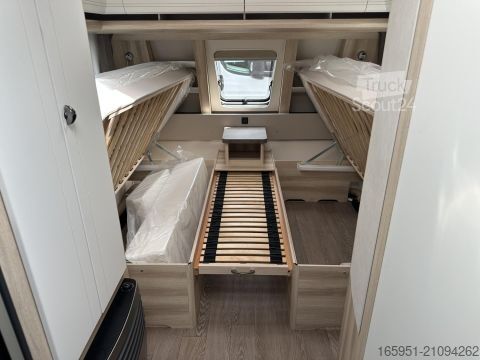 Τροχόσπιτο Hobby De Luxe 515 UHL 2000kgEinzelbettauszugMj.2026