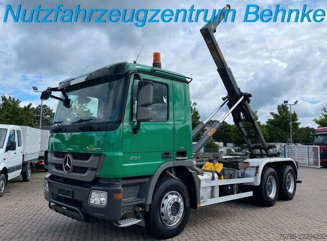 Haakarm vrachtwagen MERCEDES-BENZ Actros 2641 BB / MP3/ Hyva 20.51 Abroller/ AC