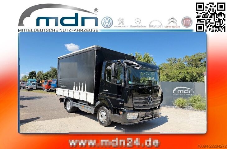 Pick-up furgons MERCEDES-BENZ Atego 823 Pritsche Schiebeplane +Edschaverdeck