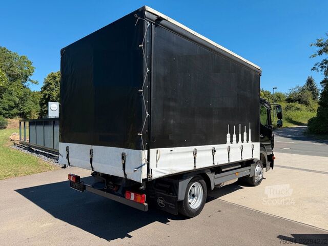 Pick-up furgons MERCEDES-BENZ Atego 823 Pritsche Schiebeplane +Edschaverdeck