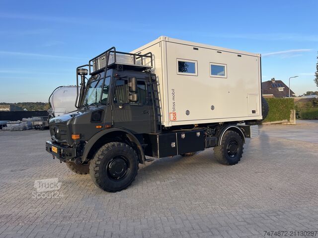 Camión de expedición Unimog con módulo Bliss Mobil Unimog Bliss Mobil Unimog U4000