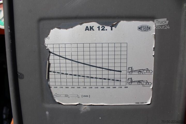Tippbil DAF CF 340 4x2 BL - Meiller AK 12 T - Nr.: 241